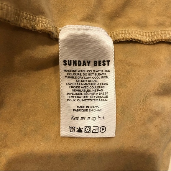 ARITZIA Sunday Best leopard print wrap crop top. Size S. - Picture 9 of 9